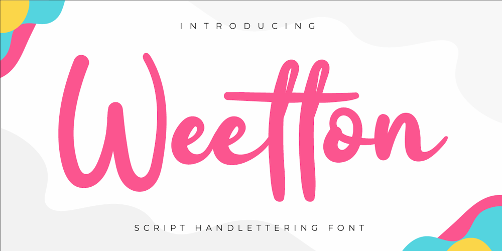 Weetton font
