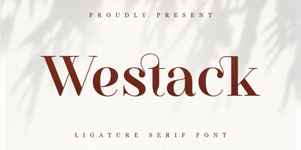 Westack font