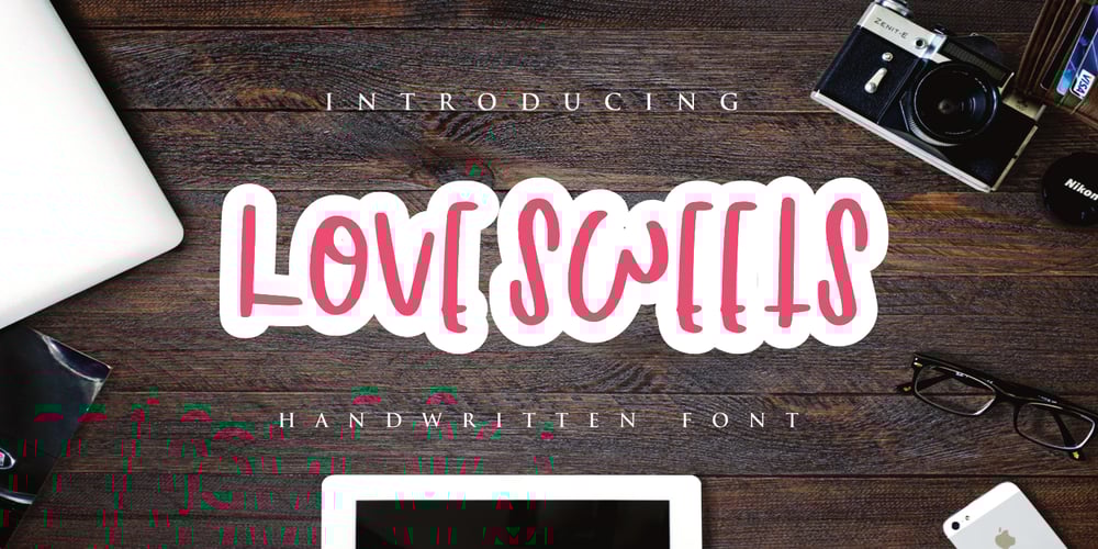 Love Sweets font