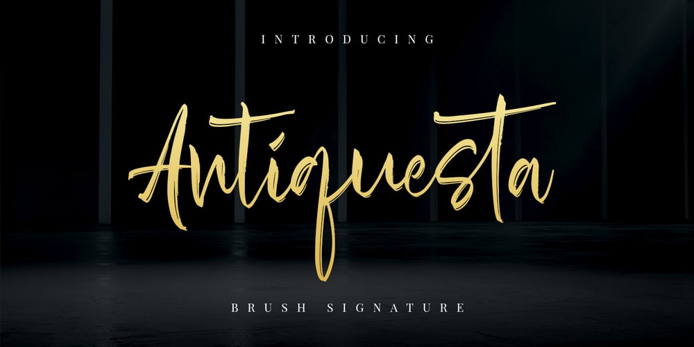 Antiquesta font