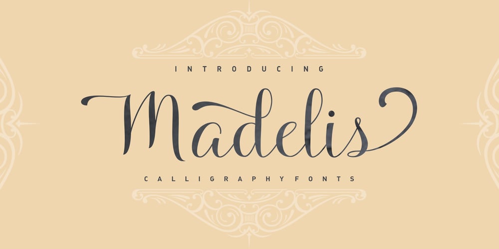 Madelis Script font