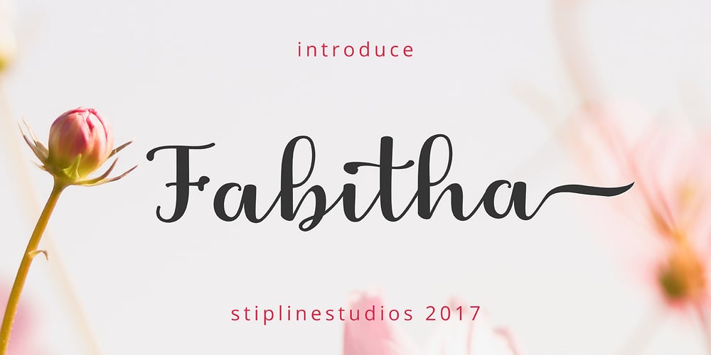 Fabitha Script font