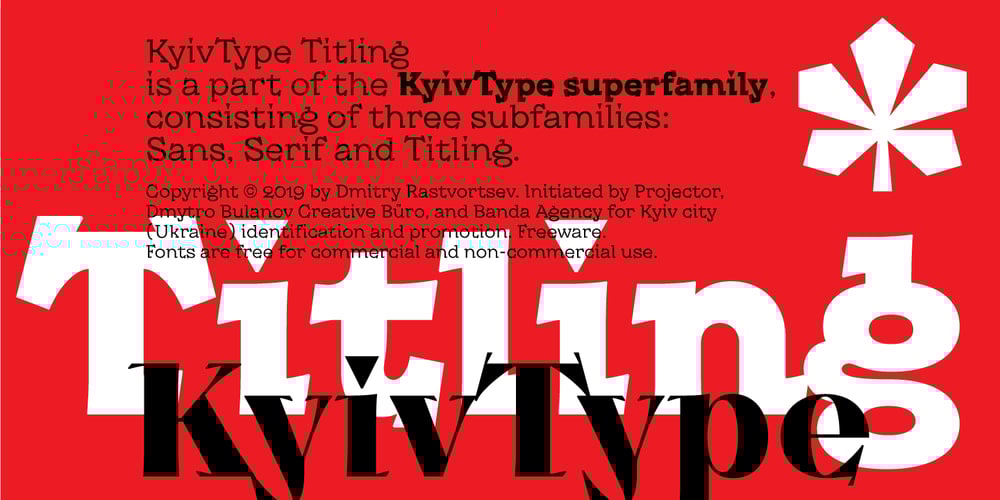 KyivType Titling font