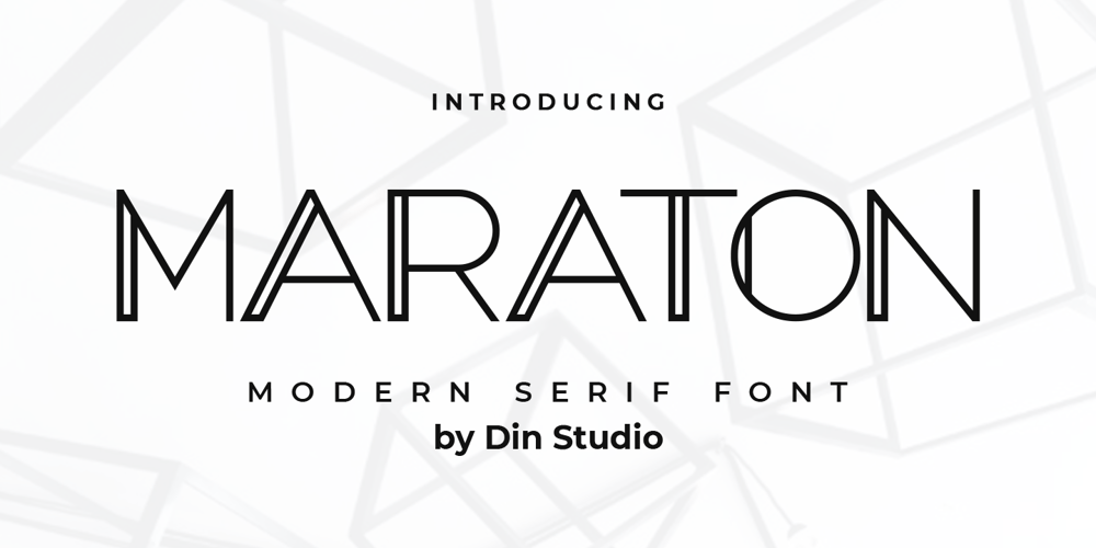 Maraton font