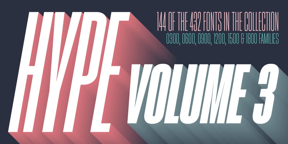 Hype vol 3 font