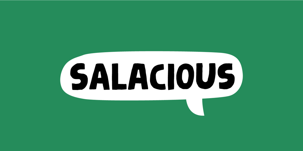 Salacious font