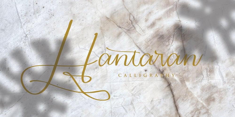 Hantaran font
