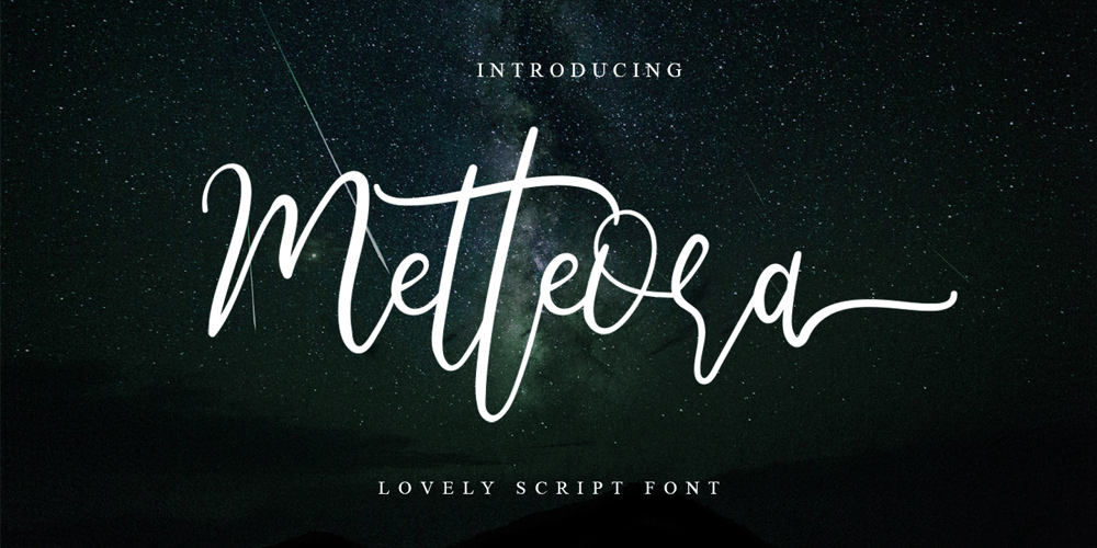 Metteora font