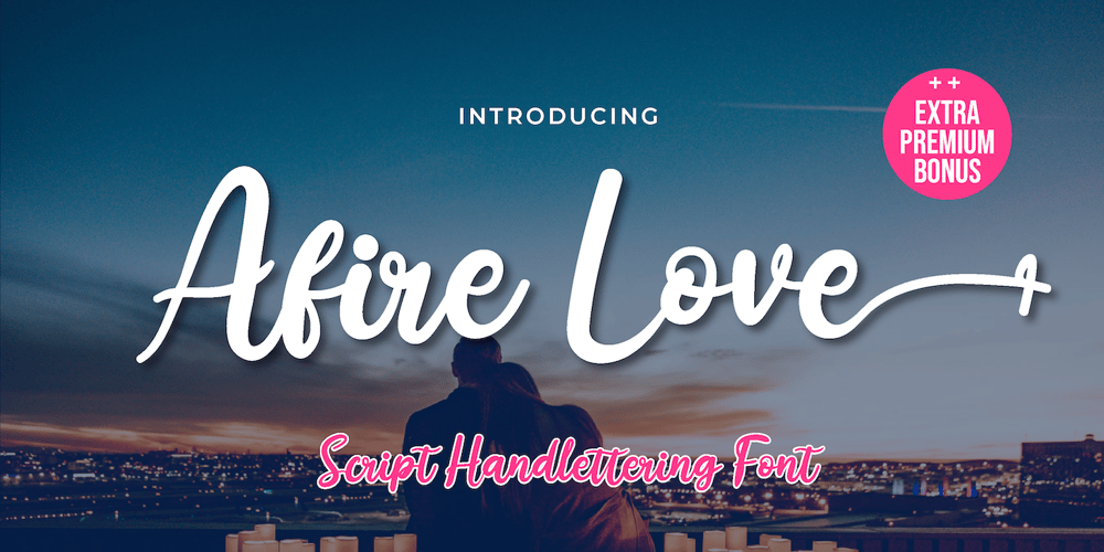Afire Love font