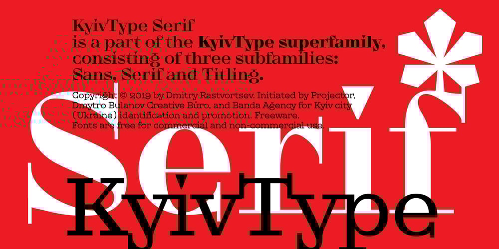 KyivType Serif font
