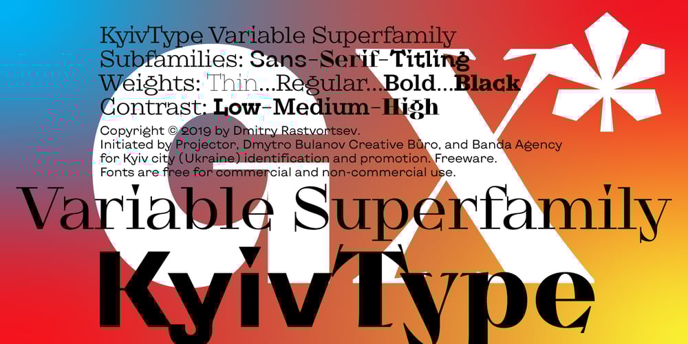 KyivType Variable font