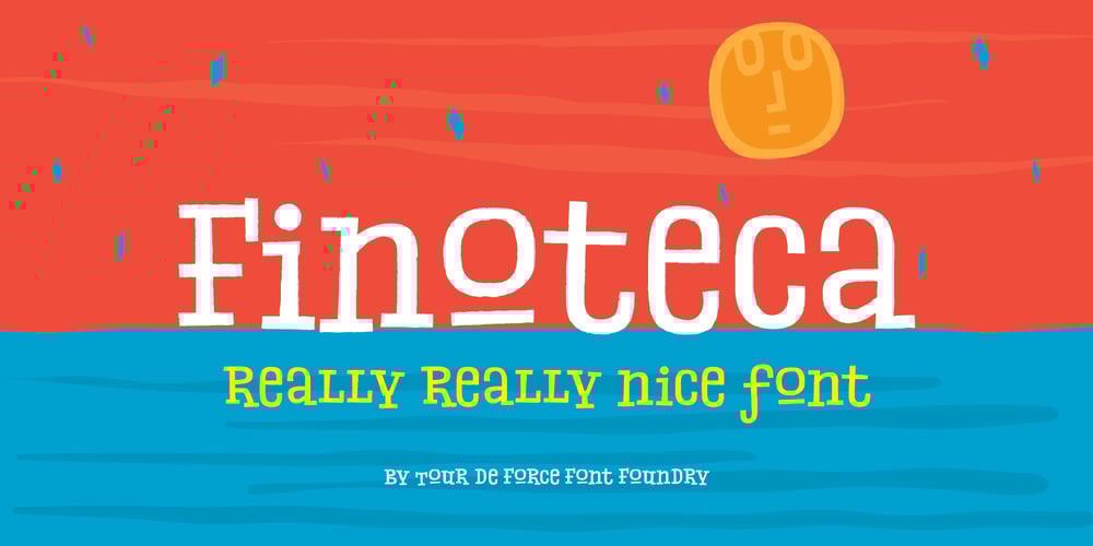 Finoteca font