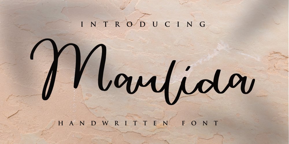 Maulida font