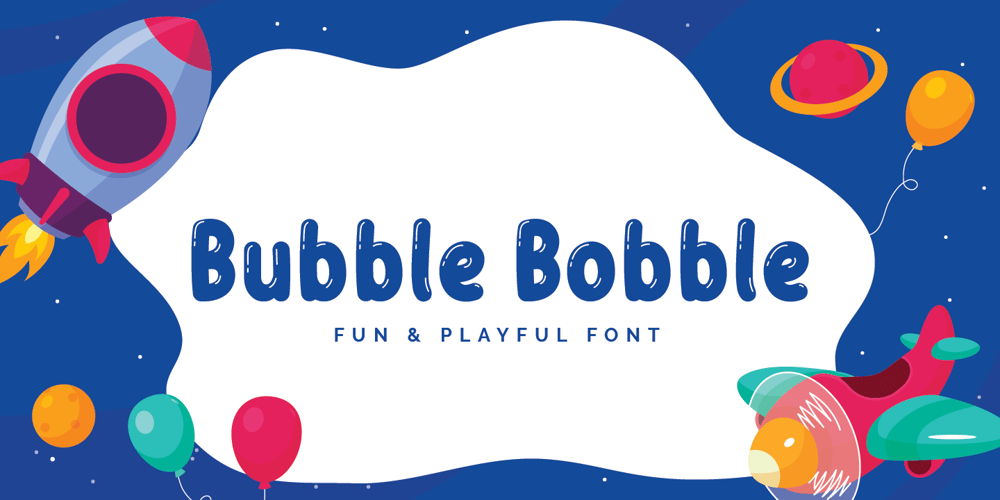 Bubble Bobble font