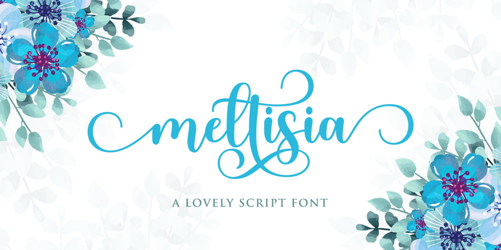 Meltisia Script font
