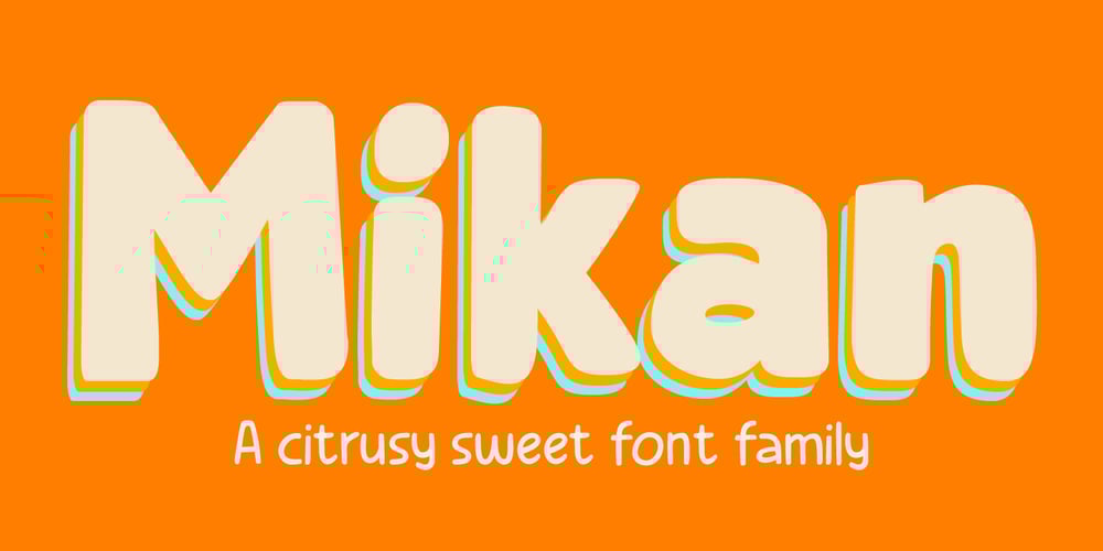 Mikan font