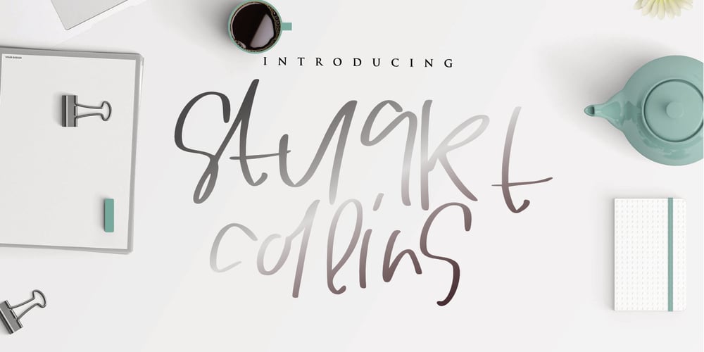 Stuart Collins font