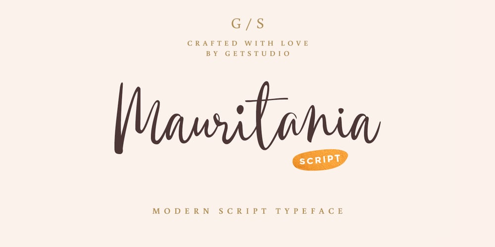 Mauritania Script font