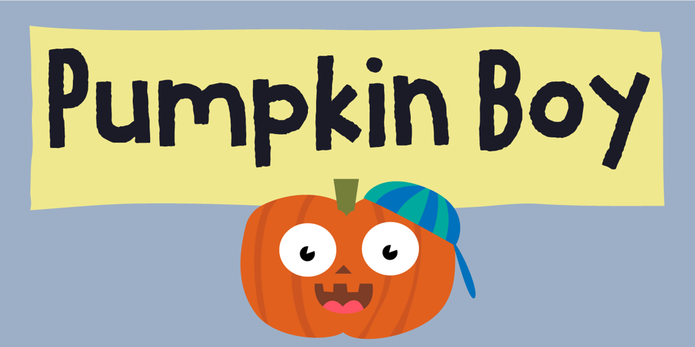Pumpkin Boy font