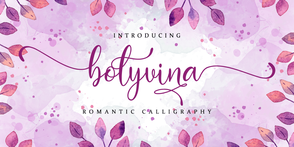 Bolyvina font