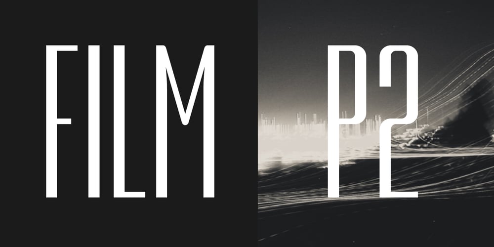 Film P2 font