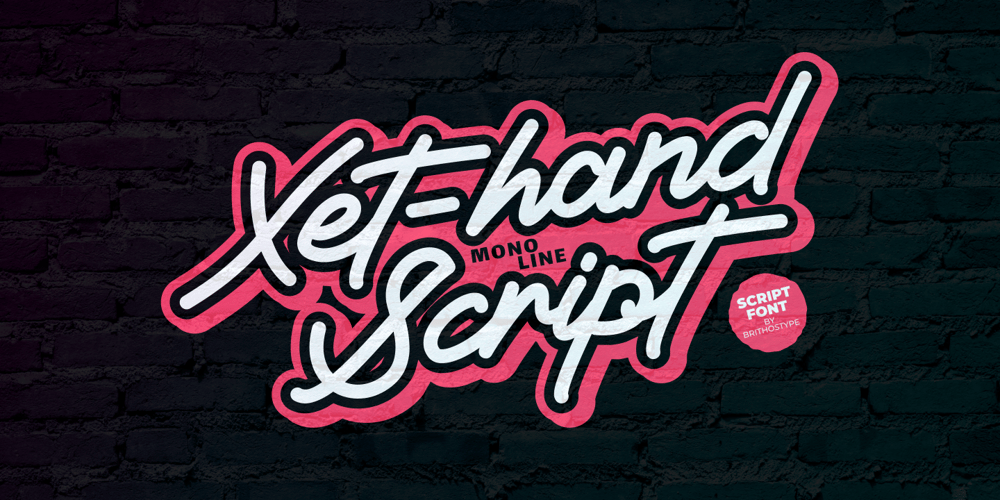 Xethand Script font