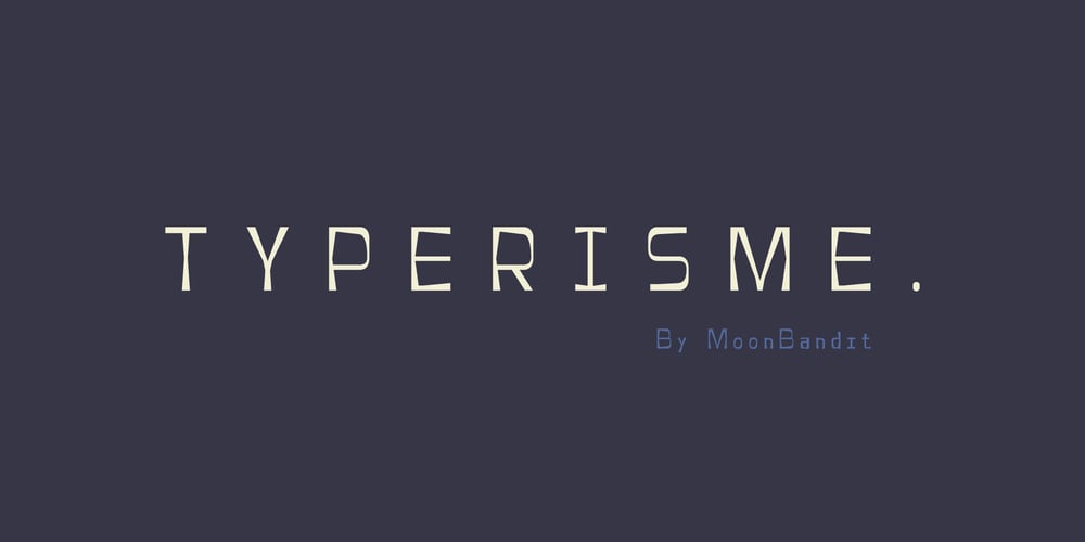 MBF Typerisme font
