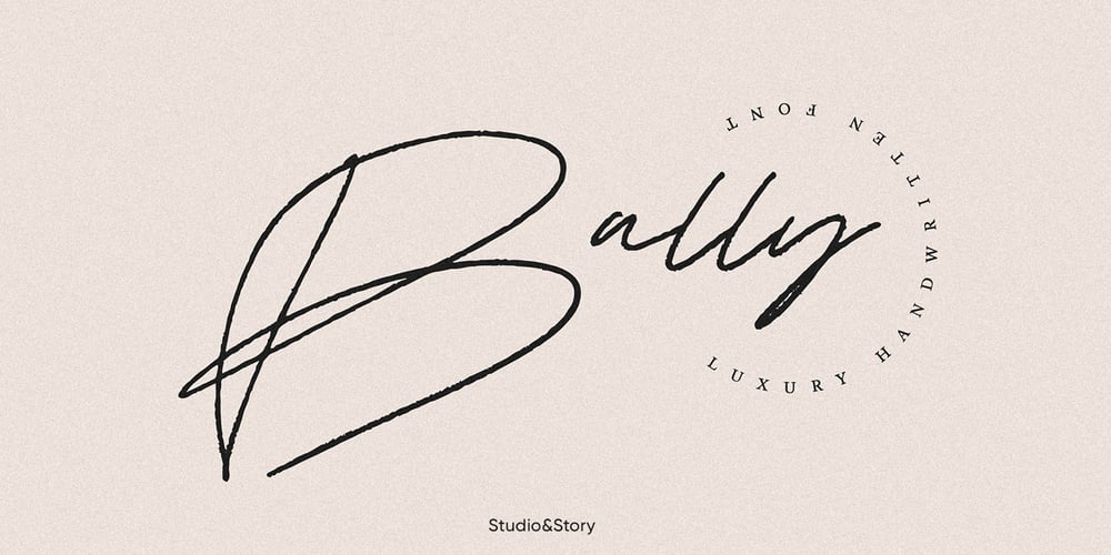 Bally font