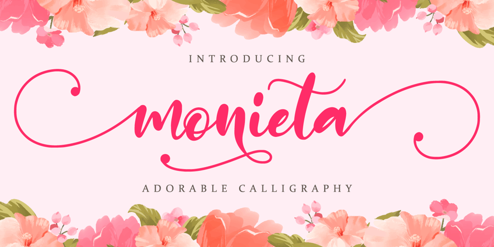 Monieta font