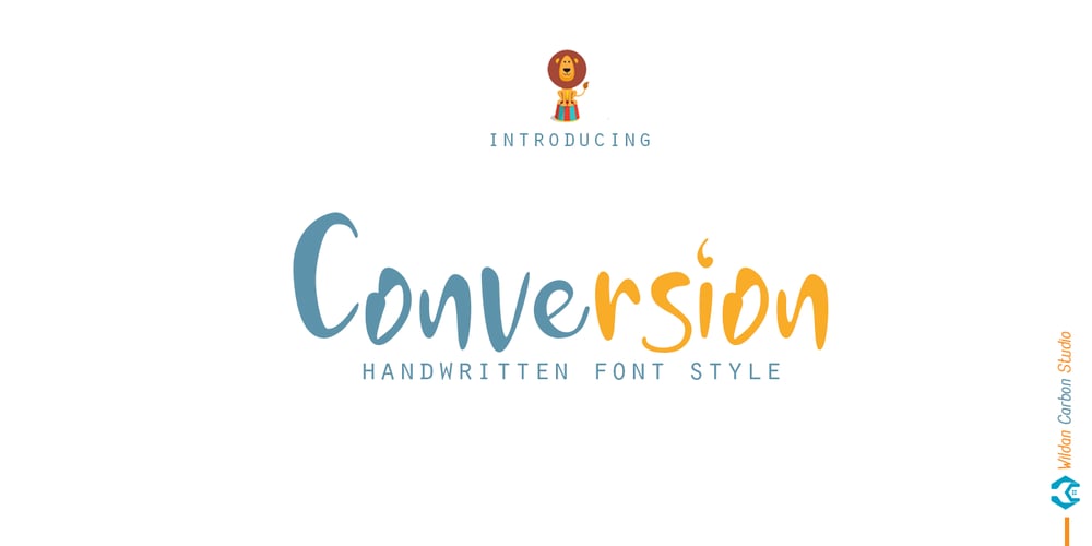 Conversion font