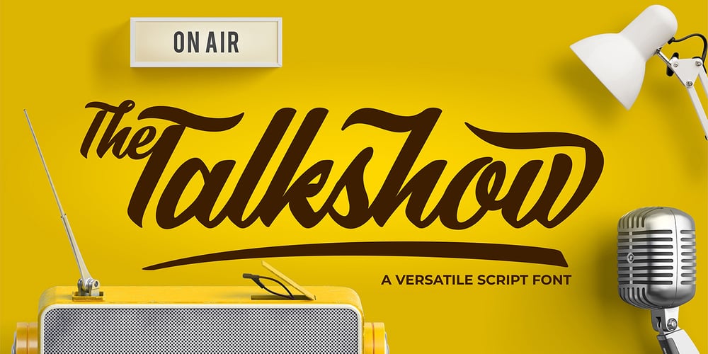 The Talkshow font