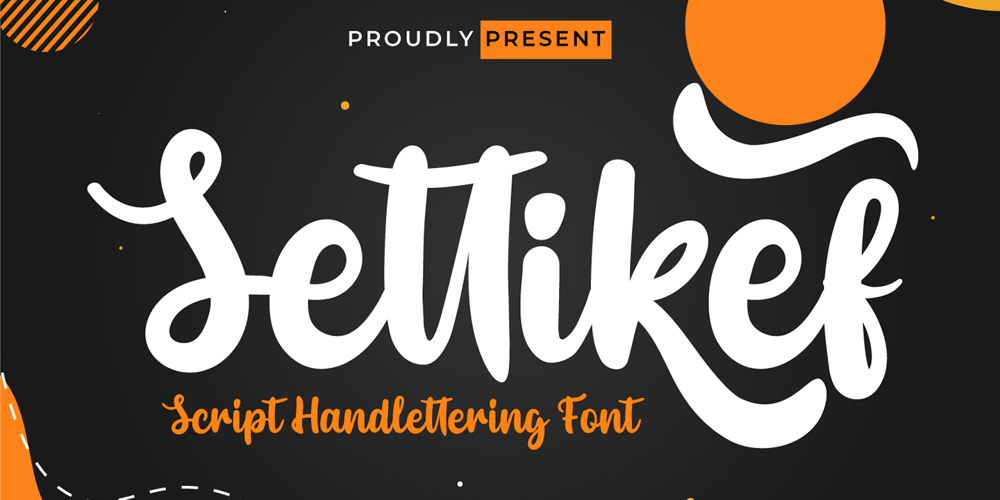 Settikef font
