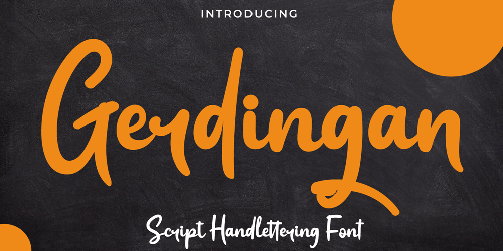 Gerdingan font