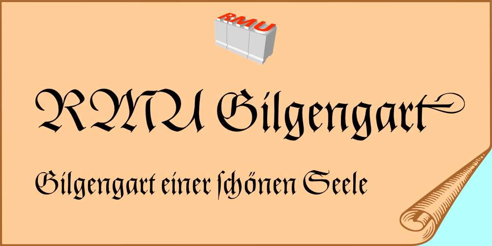 RMU Gilgengart font