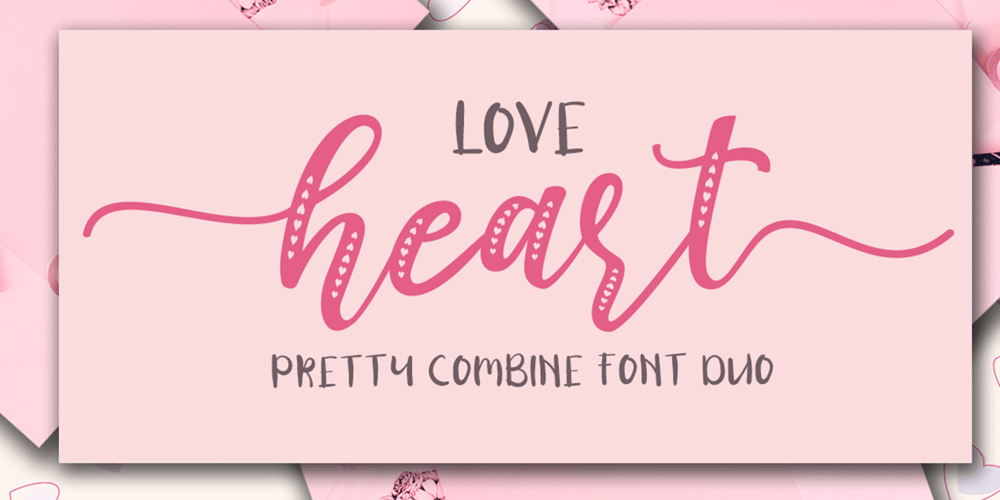 Love Heart font