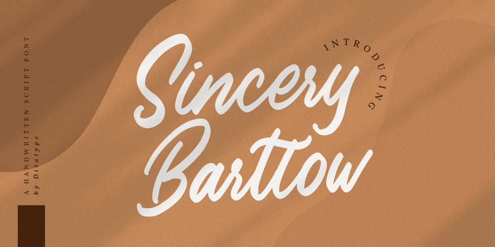 Sincery Bartlow font