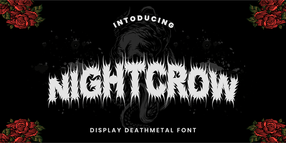 Nightcrow font