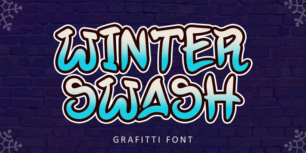 Winter Swash font