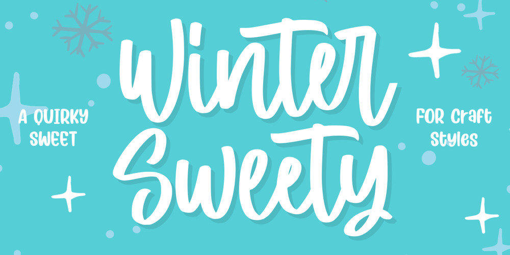 Winter Sweety font