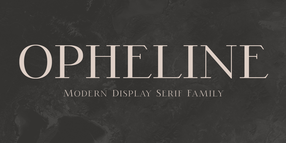 Opheline font