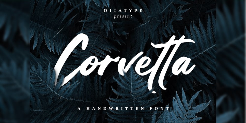 Corvetta font