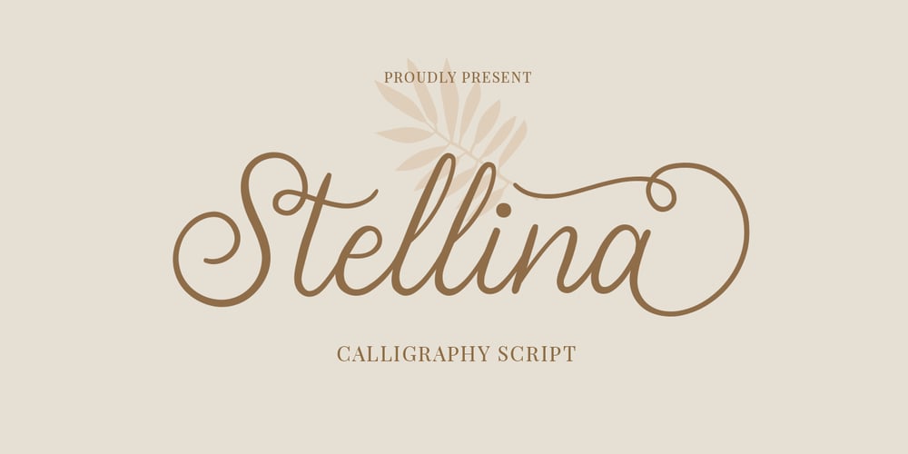 Stellina font