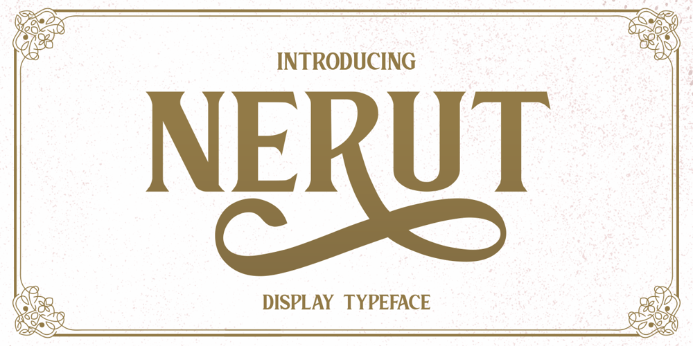 Nerut font