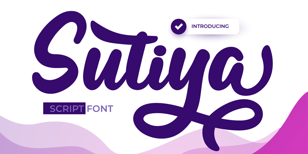 Sutiya font