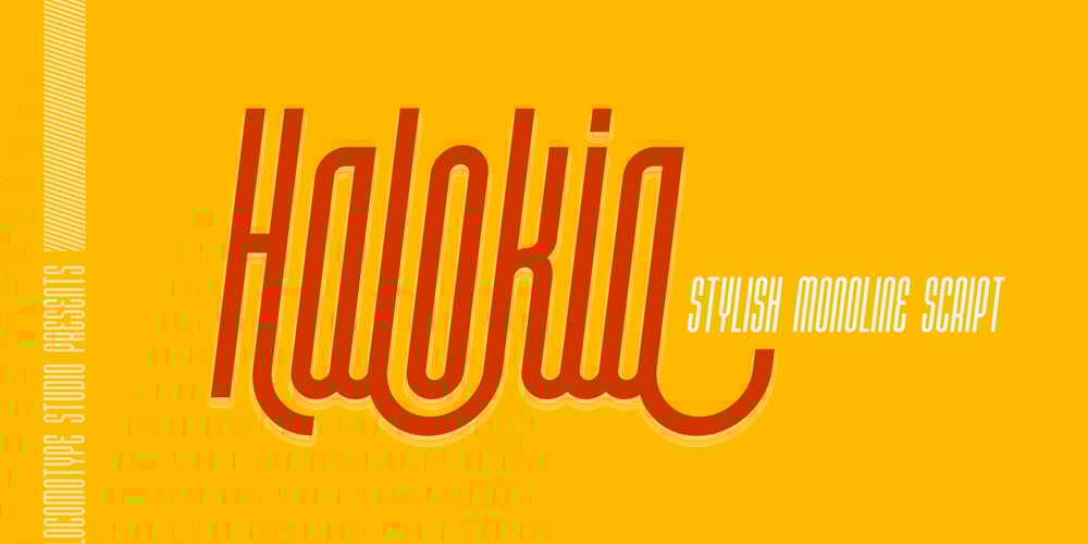 Halokia font