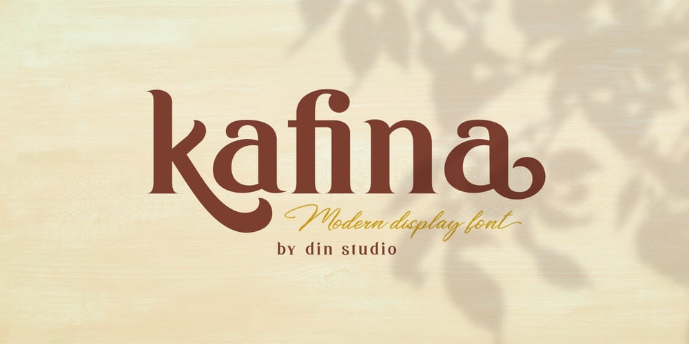 Kafina font
