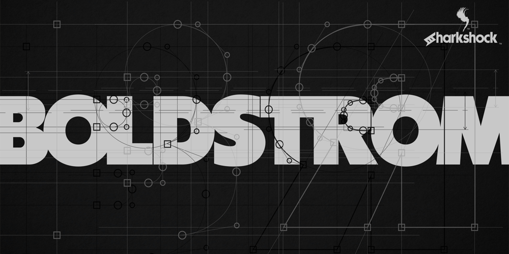 Boldstrom font