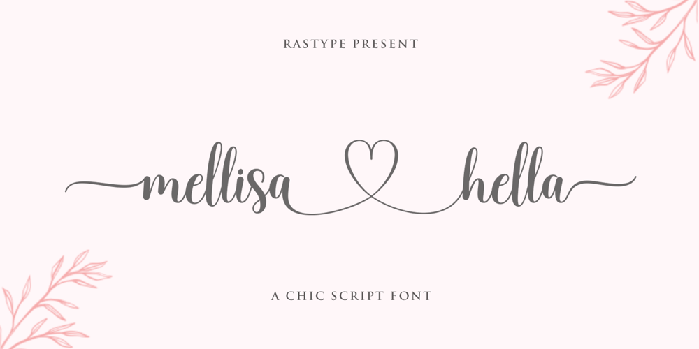 Mellisa Hella font