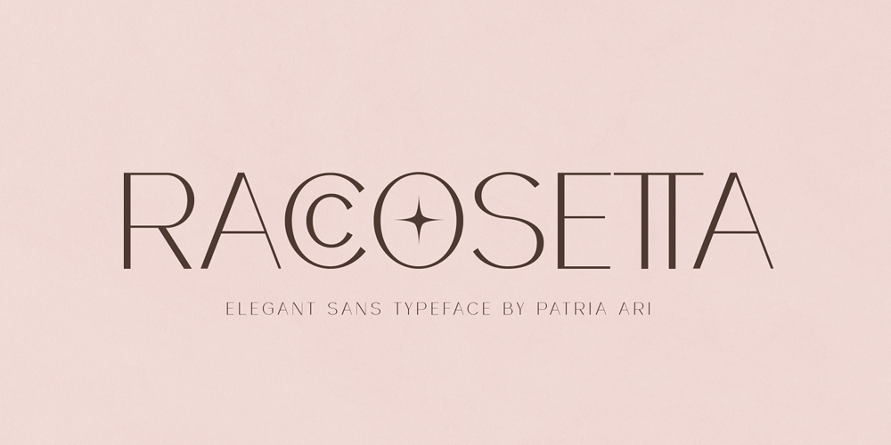 Raccosetta font
