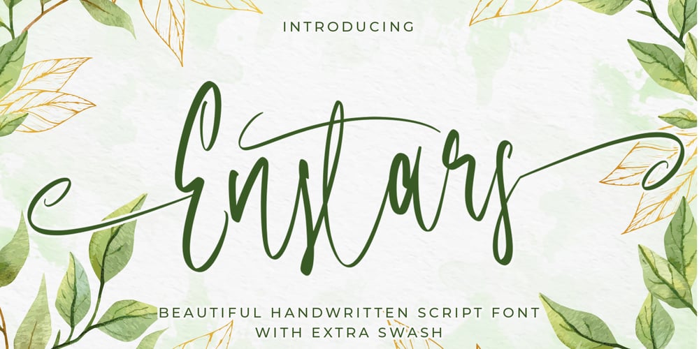 Enstars font